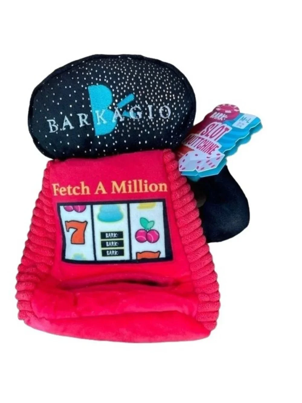 Bark Dog Toy Slot Muttchine Treat Hiding Crinkle Fetch A Million Barkagio New